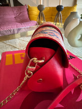 Charger l'image dans la galerie, Sac Bee By Sandra Cuir version serpent hologramme Vasarely In Love ❤️