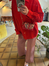 Charger l'image dans la galerie, Sac Bee By Sandra Cuir version serpent hologramme Vasarely In Love ❤️