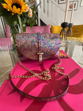 Charger l'image dans la galerie, Sac Bee by Sandra en cuir croco et python Red Carpet 🔥🔥🔥