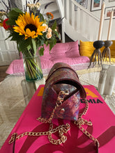 Charger l'image dans la galerie, Sac Bee by Sandra en cuir croco et python Red Carpet 🔥🔥🔥