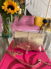 Charger l'image dans la galerie, Sac Bee By Sandra Cuir Lamé Or Disco Fever 🕺