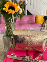 Charger l'image dans la galerie, Sac Bee By Sandra Cuir Lamé Or Disco Fever 🕺