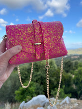 Charger l'image dans la galerie, Sac B en cuir version Terrazzo Or Bridget ❤️❤️❤️