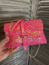 Charger l'image dans la galerie, Sac B en cuir version Terrazzo Or Bridget ❤️❤️❤️