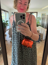 Charger l'image dans la galerie, Sac B en cuir rouille irisé métallisé Pumpkin Rock 🔥🔥🔥🔥