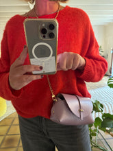 Charger l'image dans la galerie, Sac Bee Tout en Cuir Parme Irisé Li 💕💕💕✨✨✨