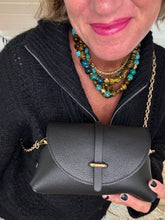 Upload image to gallery, SAC EN CUIR GRAINÉ NOIR PAVLOV