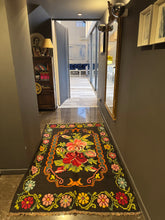 Charger l'image dans la galerie, Tapis Moldave Vintage Flamme 3