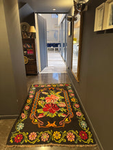 Charger l'image dans la galerie, Tapis Moldave Vintage Flamme 3