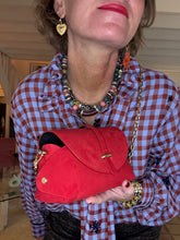 Charger l'image dans la galerie, SAC EN CUIR ET DAIM MARION