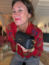 Upload image to gallery, SAC EN CUIR GRAINÉ NOIR NELLY