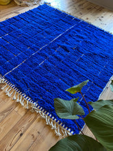 Charger l&#39;image dans la galerie, Tapis Béni Ouarain Neuf Blue Sky
