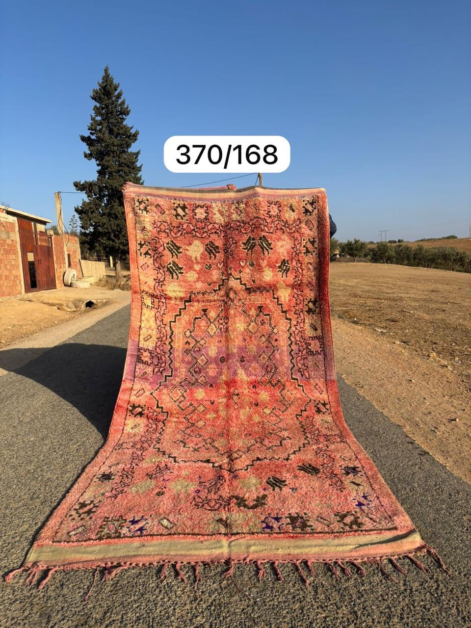 Tapis Boujaad Vintage Astre 4