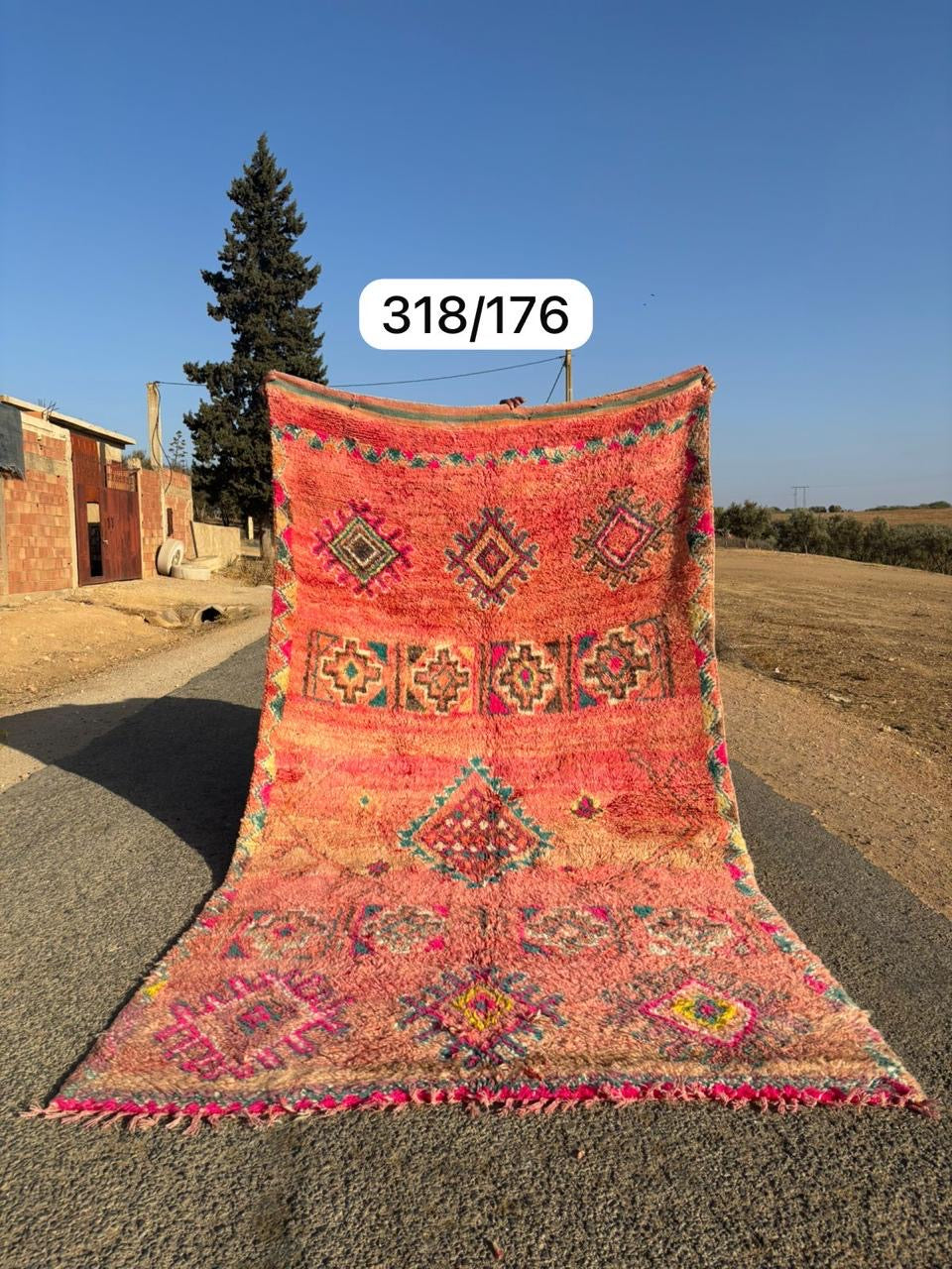 Tapis Boujaad Vintage Astre 3