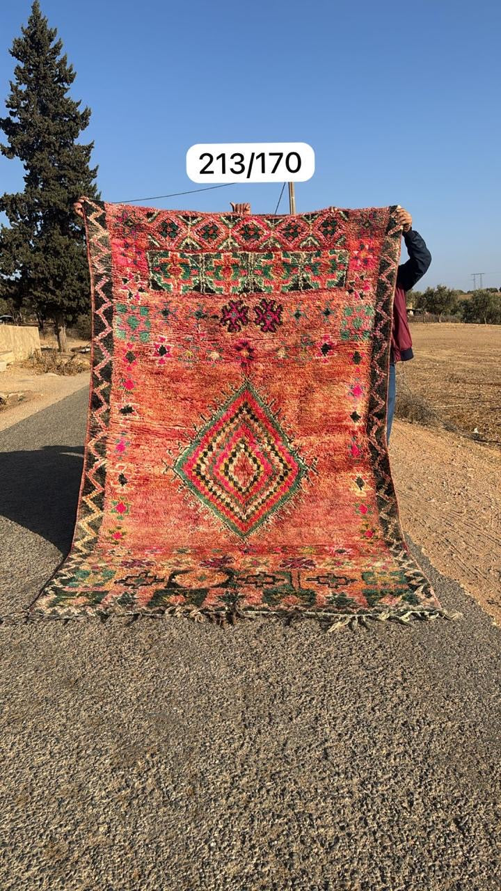 Tapis Boujaad Vintage Astre 2