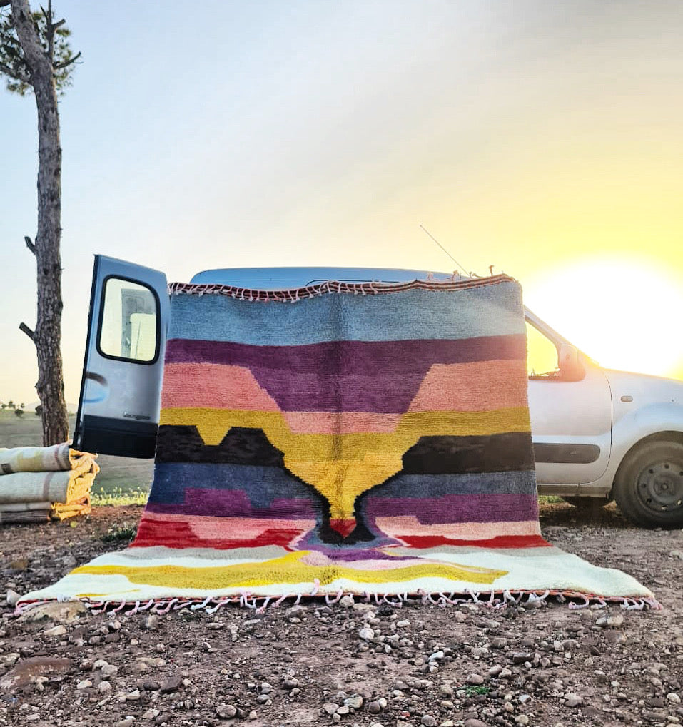 Tapis Béni Ouarain Neuf Golden Hour 8