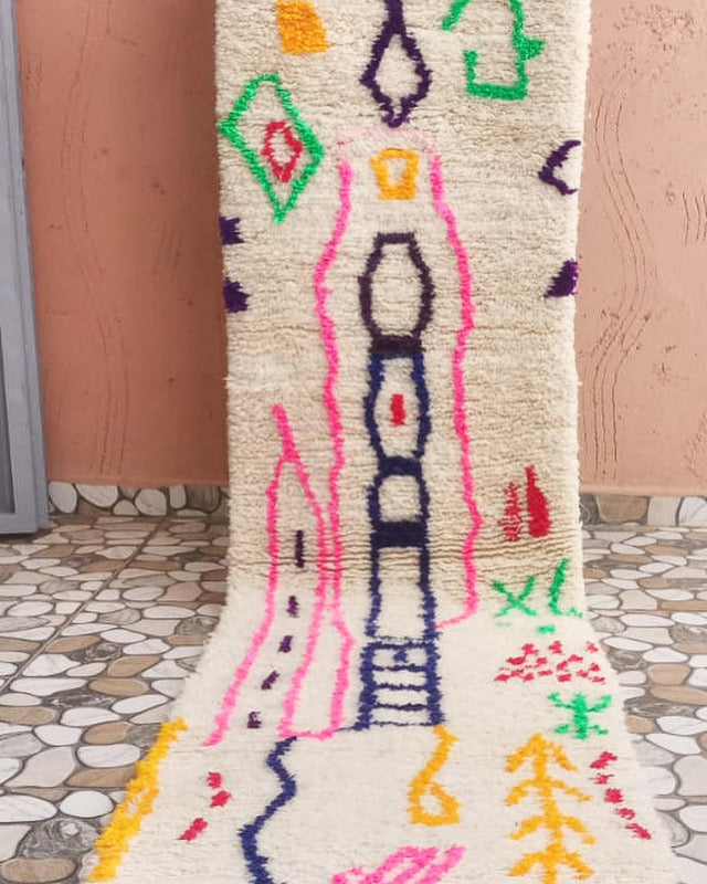 Tapis Béni Ouarain Neuf Sugar 3