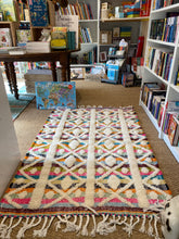 Charger l&#39;image dans la galerie, Tapis Béni Ouarain Neuf Tissé sur un Kilim Neuf Sidney 4
