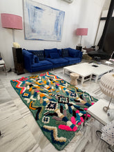 Charger l&#39;image dans la galerie, Tapis Béni Ouarain Neuf tissé sur un Kilim Neuf Isa 1
