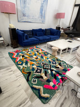 Charger l&#39;image dans la galerie, Tapis Béni Ouarain Neuf tissé sur un Kilim Neuf Isa 1
