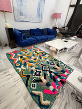 Charger l&#39;image dans la galerie, Tapis Béni Ouarain Neuf tissé sur un Kilim Neuf Isa 1
