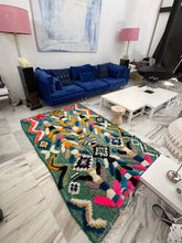 Charger l&#39;image dans la galerie, Tapis Béni Ouarain Neuf tissé sur un Kilim Neuf Isa 1
