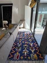 Charger l&#39;image dans la galerie, Tapis Béni Ouarain Neuf Tissé sur un Kilim Neuf Isa 2
