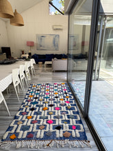 Charger l&#39;image dans la galerie, Tapis Béni Ouarain Neuf Tissé sur un Kilim Neuf Isa 3
