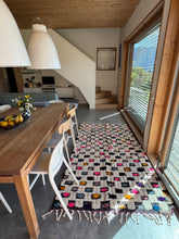 Charger l&#39;image dans la galerie, Tapis Béni Ouarain Neuf tissé sur un Kilim Neuf Simone 1
