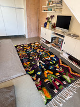 Charger l&#39;image dans la galerie, Tapis Béni Ouarain Neuf Tissé sur un Kilim Neuf Simone 2
