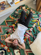 Charger l&#39;image dans la galerie, Tapis Béni Ouarain Neuf tissé sur un Kilim Neuf Simone 3
