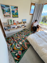 Charger l&#39;image dans la galerie, Tapis Béni Ouarain Neuf tissé sur un Kilim Neuf Simone 3
