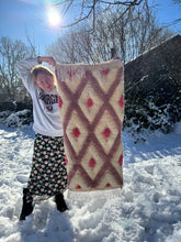 Charger l&#39;image dans la galerie, Tapis Béni Ouarain Neuf tissé sur un Kilim Neuf Lola 3
