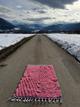 Charger l&#39;image dans la galerie, Tapis Béni Ouarain Neuf tissé sur un Kilim Neuf Hype 3
