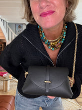 Upload image to gallery, SAC EN CUIR GRAINÉ NOIR PAVLOV
