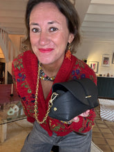 Upload image to gallery, SAC EN CUIR GRAINÉ NOIR NELLY
