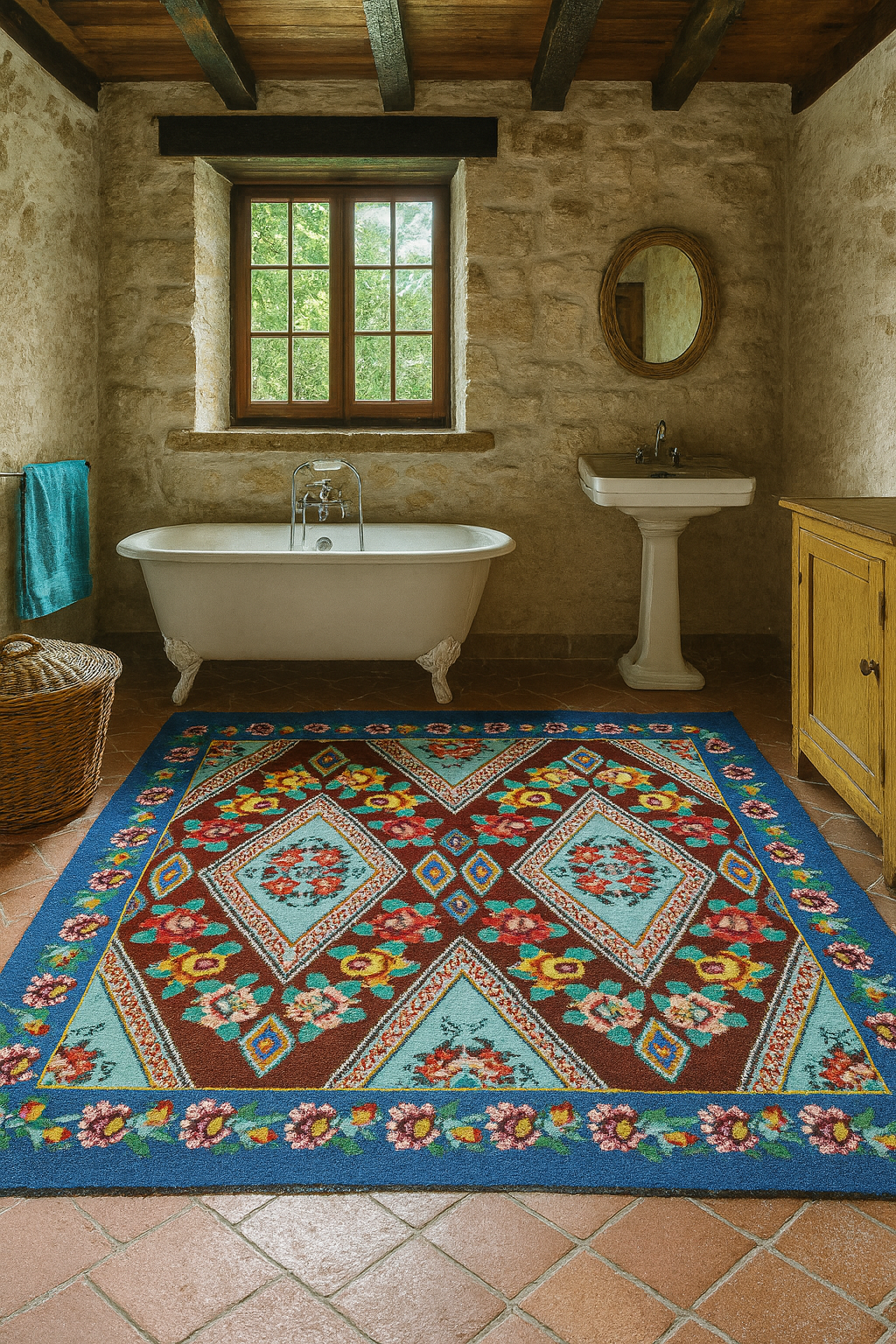 Tapis Moldave Vintage Réf 002