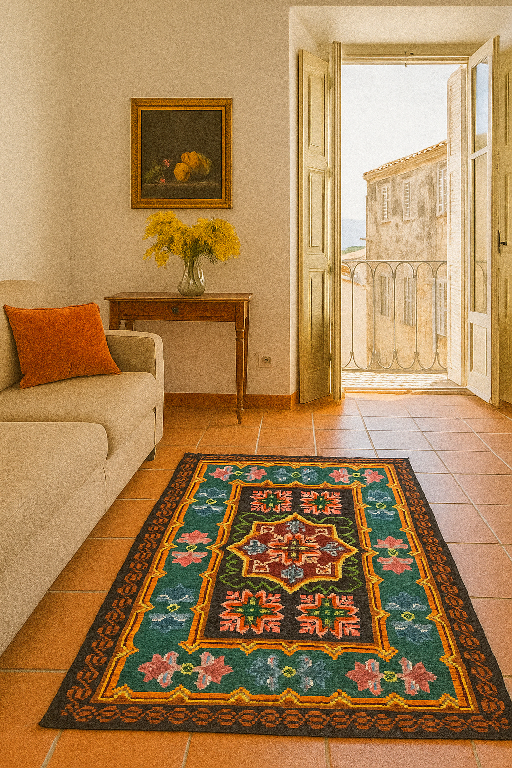 Tapis Moldave Vintage Réf 054