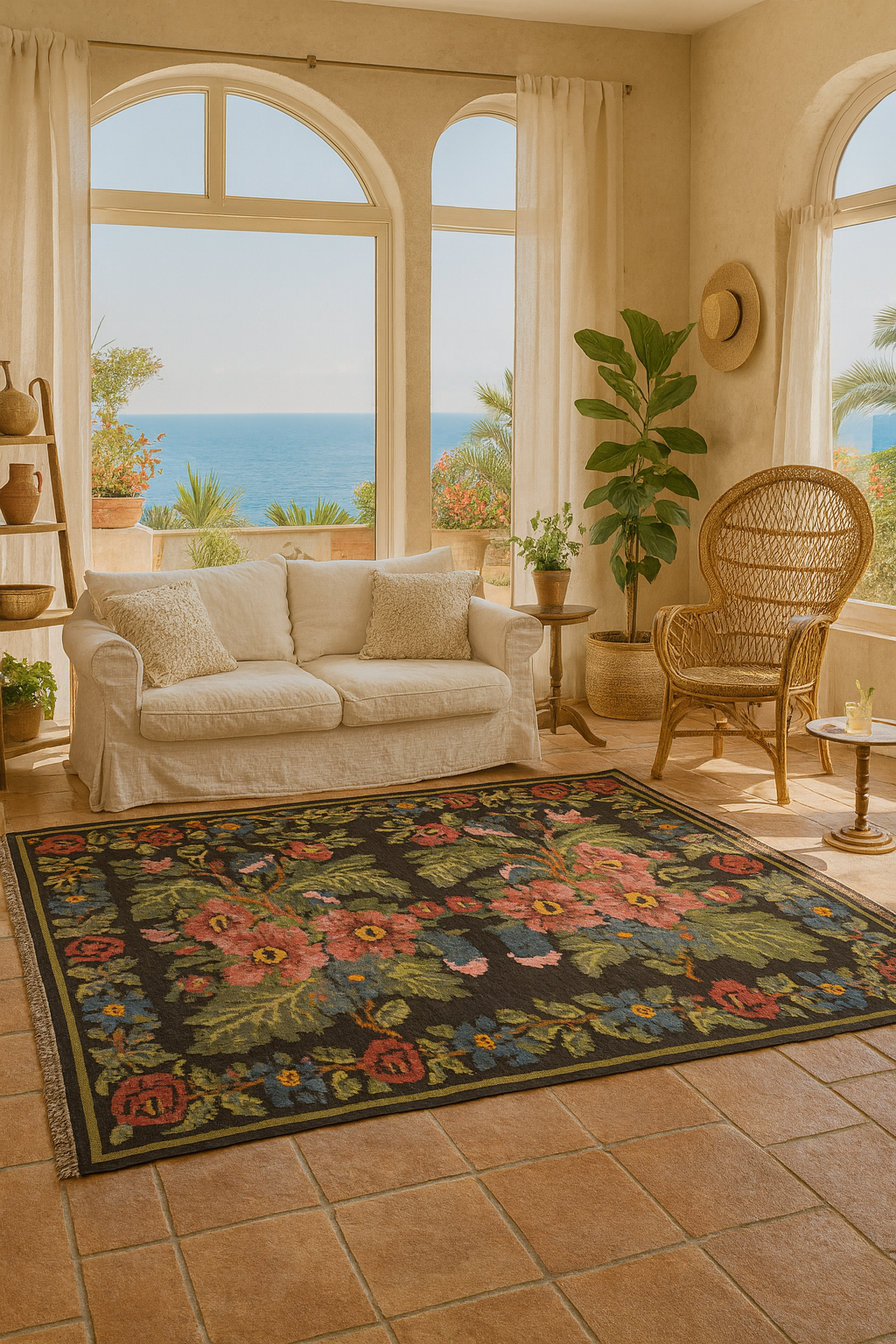 Tapis Moldave Vintage Réf 252