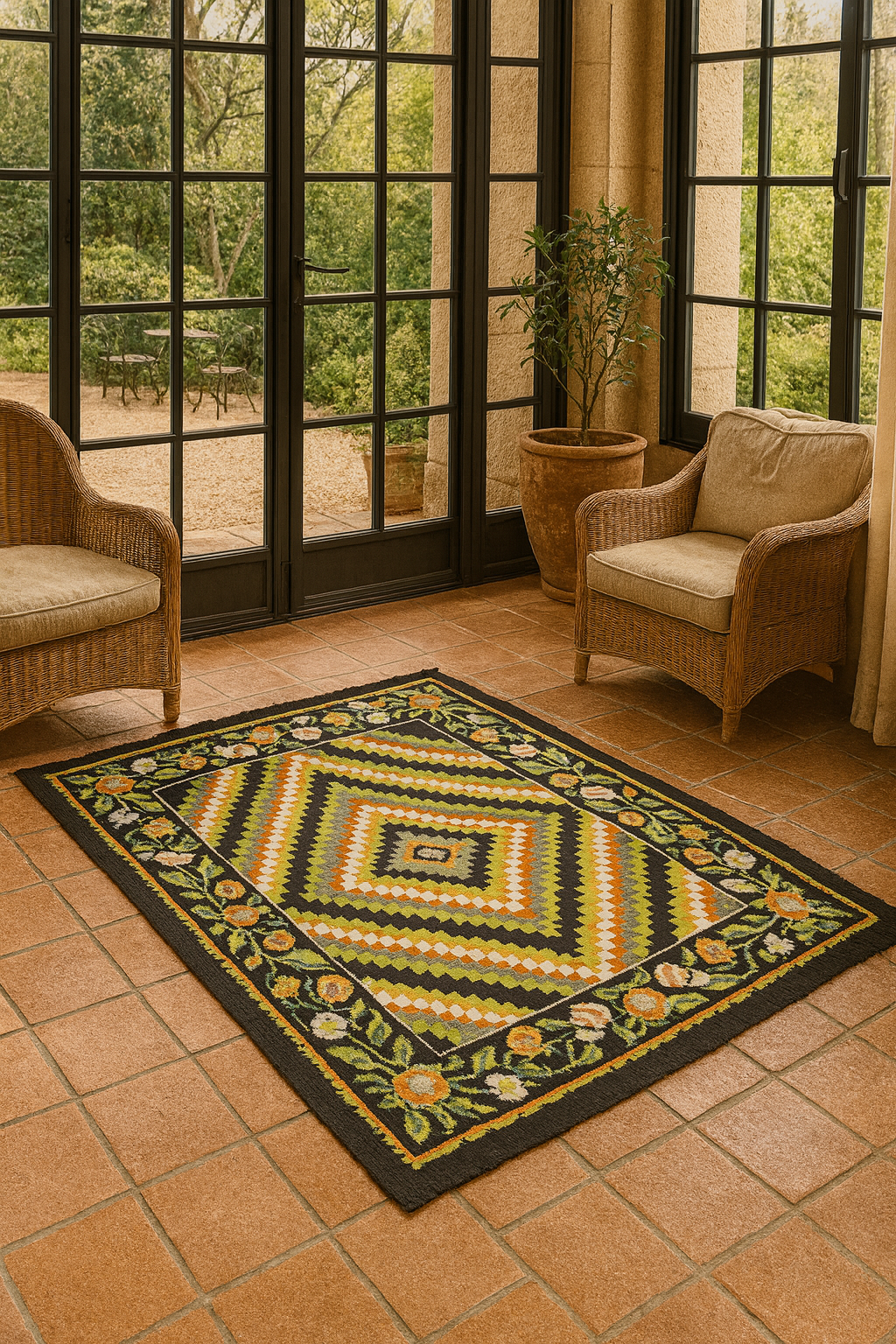 Tapis Moldave Vintage Réf 040