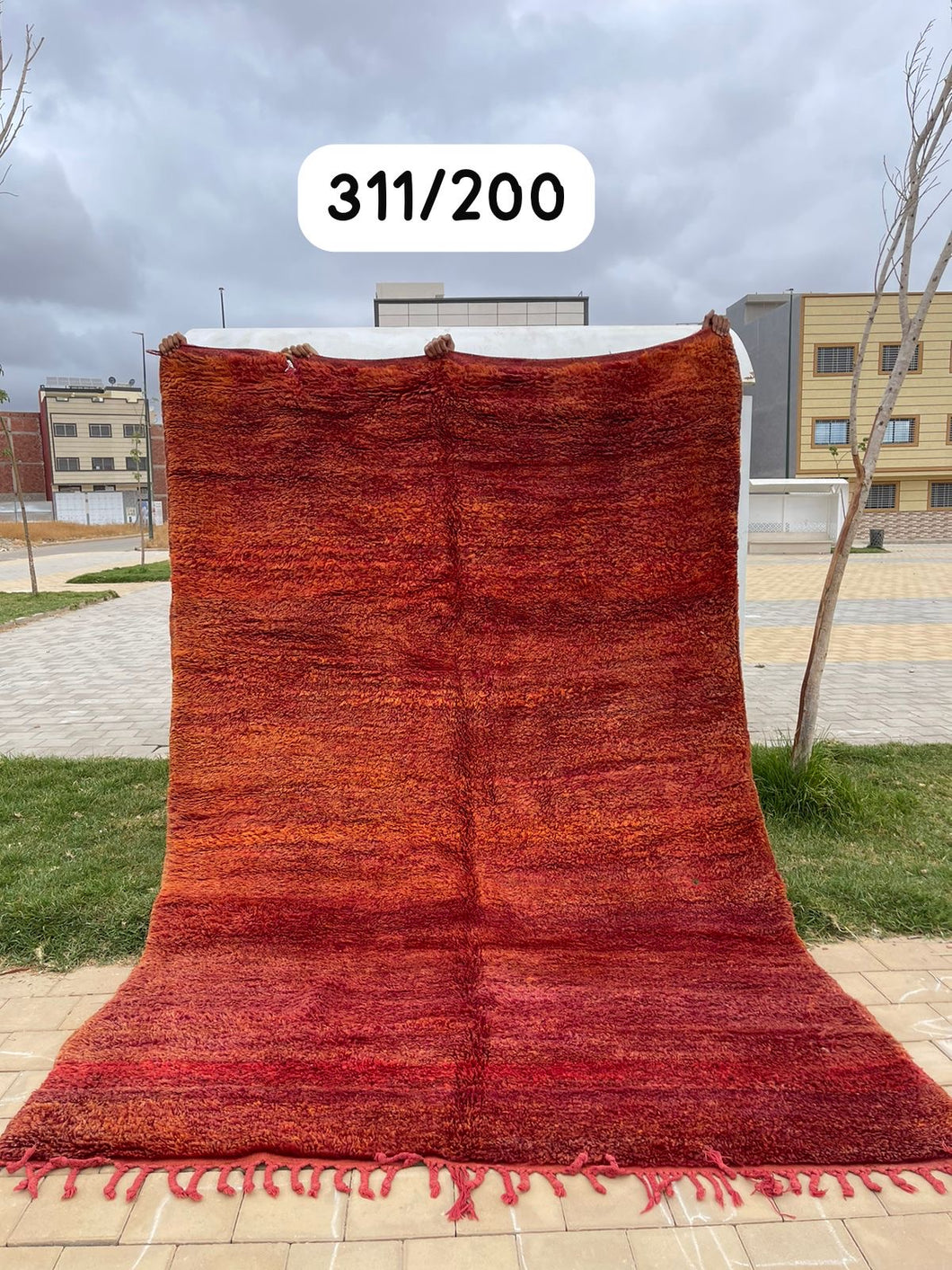 Tapis Boujaad Vintage Locke