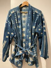 Charger l&#39;image dans la galerie, Veste Kimono Batiks Vintage Californian Style
