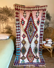 Charger l&#39;image dans la galerie, Gtrand tapis marocain en tissus recyclé
