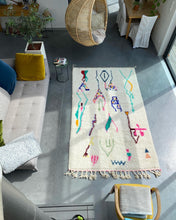 Charger l&#39;image dans la galerie, Tapis Azilal, kilim laine
